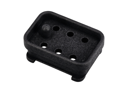 6 pin connector housing with pin. Porsche 911 / 964 / 924S / 928 / 944 S2 / 968 - 91161286801, 91161286702