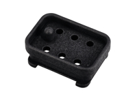 6 pin connector housing with pin. Porsche 911 / 964 / 924S / 928 / 944 S2 / 968 - 91161286801, 91161286702