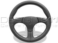 Sports steering wheel without airbag Black with Black Stitching. Porsche 944 82-91 - 968347084108YR Sports steering wheel without airbag Black with Black Stitching. Porsche 944 82-91 - 968347084108YR