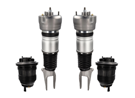 前后空气悬挂减震器套装。适用于保时捷 970.2 Panamera 2014-2016 款。 - 97034305234, 97034305235, 97034305237, 97034305134, 97034305135, 97034305137, 97033353334