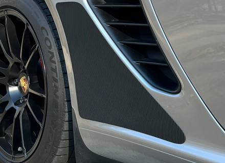 MagnaFin Magnetic Stone Guards. Porsche 987 Boxster 2005-12 - 98750482501, 98750482601, 98750482502, 98750482602 - MF987BCFHE, MF987BDBHE