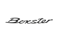 BOXSTER - Badge, Rally Black. Porsche 986 / 987 - 9865592370070C BOXSTER - Badge, Rally Black. Porsche 986 / 987 - 9865592370070C