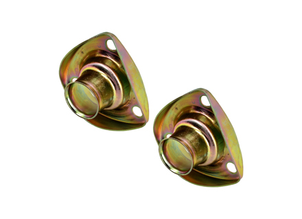 Stabiliser / torsion bar mounting plates, SET OF 2. Porsche 911 1965-73 / 930 75-77 / 914 - 90134375401 - PS8940, 1640550100