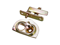 前引擎盖完整锁总成。保时捷 911 1965-73 - 90151105220, 90151105121, 90151151220, 90151105999 - OBP11.1.126G, OBP111126G