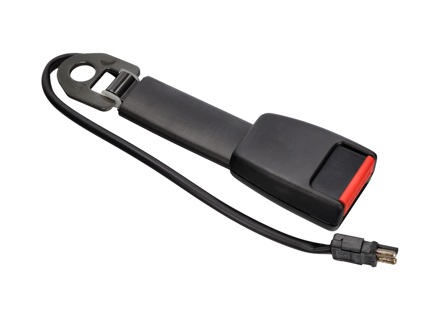 前排乘客侧安全带扣。适用于保时捷 928 / 944 / 968 / 964 / 993 - 9648031830070B, 96480318300, 00004320723