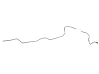 Conduite de retour de carburant, avant. Porsche 996 GT2 - 99620127102 Conduite de retour de carburant, avant. Porsche 996 GT2 - 99620127102