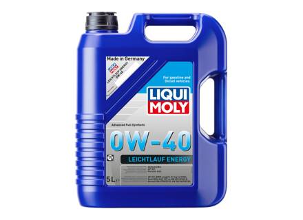 Liqui Moly Leichtlauf Energy 0W-40 - 1Ltr / 5Ltr - 21222, 21223