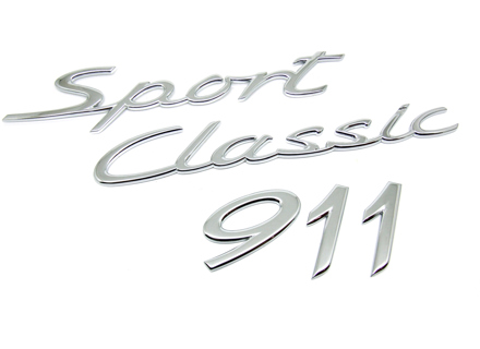 911 Sport Classic - Badge arrière pour Porsche 997 - 99755998002