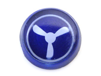Bouchon avec symbole pour souffleur. Porsche 911 65-68 - 90155283800 Bouchon avec symbole pour souffleur. Porsche 911 65-68 - 90155283800