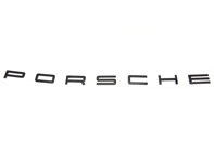 'PORSCHE' logo rear lid badge, in High-gloss black. Porsche 971 Panamera - 971853687A 'PORSCHE' logo rear lid badge, in High-gloss black. Porsche 971 Panamera - 971853687A