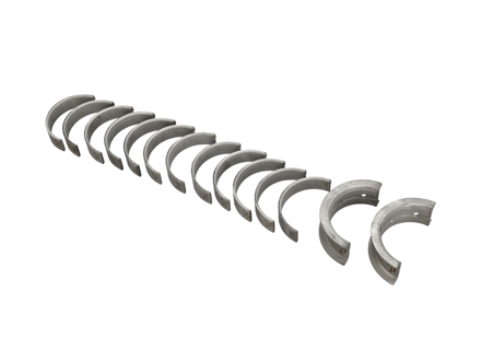 Hoofdlagerset 0,25 overmaat buiten. Porsche 911 / 964 / 993 / 996 Turbo - 96410190161