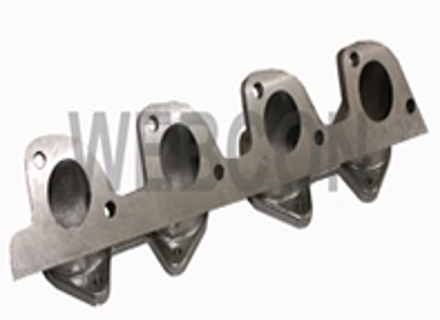 Collettore di ingresso in alluminio pressofuso per adattarsi a 2 carburatori DCOE o corpi farfallati Alpha su motore Porsche 924 2.0 4 cilindri - MI9007 Collettore di ingresso in alluminio pressofuso per adattarsi a 2 carburatori DCOE o corpi farfallati Alpha su motore Porsche 924 2.0 4 cilindri - MI9007