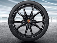 20' 991.2 C4 / C4S 'Carrera S' in ZWART Lichtmetalen velgen & banden Origineel Porsche - 99104460346 20' 991.2 C4 / C4S 'Carrera S' in ZWART Lichtmetalen velgen & banden Origineel Porsche - 99104460346