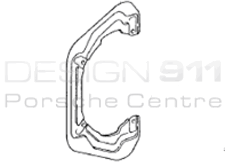 Placa de cubierta de disco de freno Trasero. Porsche 996 / 997 - 99635280103 Placa de cubierta de disco de freno Trasero. Porsche 996 / 997 - 99635280103