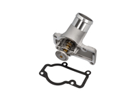 Caja de termostato de agua con inserto de termostato. Porsche 987 Boxster / 987C Caimán / 997 - 99610612153, 99610612155, 99610601359, 99610601361, 99610612552, 99610612553, 99610612554, 99610632650, 99610632651, 99610601360 - URO-016665, V45-99-0002