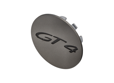 Wieldop GT4, platina zijdemat. Porsche Cayman GT4 - 9P2601147OB5