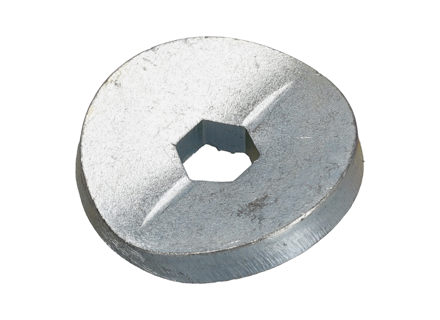 Placa de bloqueo para el cable del freno de mano. Porsche 356 - 64424228 - 82242446