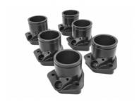Ansaugkrümmer-Adapterkit für Porsche 996 GT3, schwarz. Passend für Porsche 964/993 (1989–1998). - 96411071101, 99311071250 - AMS9050094, AMS9050095