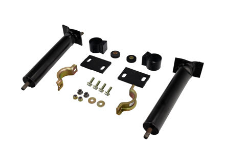 Front bumper metal bracket tubes & fittings. Porsche 911 1974-89 - 91150504503, 91150504501 - PR14002P, 1684151500, 911288