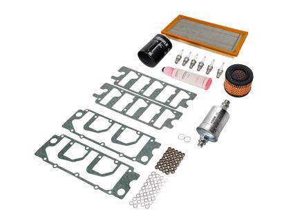 Service Wartungskit für Porsche 911 3.0L Carrera Öl, Luftfilter, Zündkerzen, + mehr - 93010776403, 91111018502, 99917016290, 90012311830, 93011340100, 91111017623, 93010590201, 00004400204