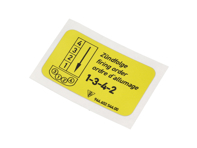 Sticker Firing Order. Porsche 964 / 993 - 94460254400 Sticker Firing Order. Porsche 964 / 993 - 94460254400
