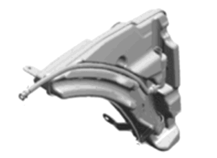 Windscreen washer reservoir / tank. Porsche Macan II - 95B955451B, 95B955451 Windscreen washer reservoir / tank. Porsche Macan II - 95B955451B, 95B955451