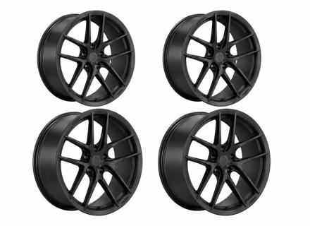 DD2 5-Bolt Wheel Set Satin Black. Porsche 992.2 GTS - 992.25.22.F.SB, 992.26.04.R.SB