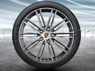 20' '911 TURBO' Alloy Wheels & Tyres Original Porsche for 718 Boxster/Cayman - 98204460210, 98204460218 20' '911 TURBO' Alloy Wheels & Tyres Original Porsche for 718 Boxster/Cayman - 98204460210, 98204460218