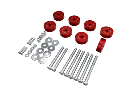 Kit caduta sottotelaio da 1 pollice. Porsche 955 Cayenne / 957 Cayenne / 958 Cayenne - 95534113300, 95534113301, 95533113400, 95533113500, 95533113501