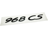 968CS - Rear badge. Porsche 968 - 9445591270070C 968CS - Rear badge. Porsche 968 - 9445591270070C