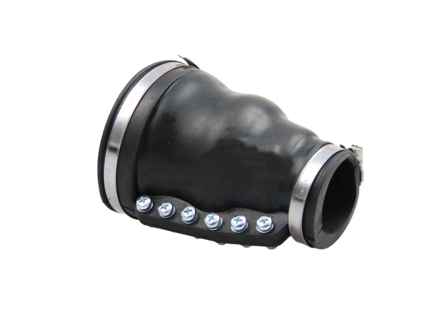 Cuffia in gomma per tubo trasversale dell'asse reale. Porsche 356 - 644341911, 111501153B, 111501153A, 501200002, PCG341911 - 8153600206