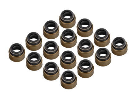 气门杆密封件。16 件装保时捷 928 - 92810419312, 92810419313, 91110419300, 91110419303, 92810419308, 96410411107, 596.981, 96410411106