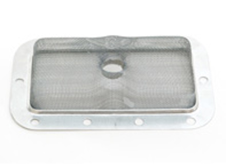 Oliecarterscherm met gat van 16 mm. Porsche 356/912 - 61610138000 Oliecarterscherm met gat van 16 mm. Porsche 356/912 - 61610138000