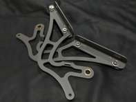 Cerniere per cofano posteriore scanalate con supporti regolabili a sgancio rapido. Porsche 911/912/930 1965-89 - 91151203500, 90151203620GRV, 93051203600GRV - DecklidHingeSlot_Grey, DecklidHingeSlot_Silver, DecklidHingeSlot_Black Cerniere per cofano posteriore scanalate con supporti regolabili a sgancio rapido. Porsche 911/912/930 1965-89 - 91151203500, 90151203620GRV, 93051203600GRV - DecklidHingeSlot_Grey, DecklidHingeSlot_Silver, DecklidHingeSlot_Black