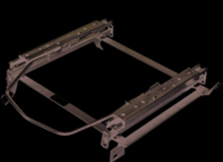 Sub-bastidor de montaje para asientos Corbeau. Porsche 911 73-84 - CS36301, CS36302