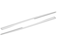 Door outer moulding trim, Chrome. Porsche 911 67-83 COUPE - 90153143127, 90153143227, 9379 - TMP-9379 Door outer moulding trim, Chrome. Porsche 911 67-83 COUPE - 90153143127, 90153143227, 9379 - TMP-9379