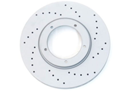 Rotor de disco de freno SPORT COAT Z, Delantero. Porsche 911 1984-89 3.2L - 460.1504.52, 91135104122, 91135104123, 92039600