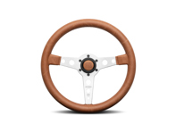 Volant Prototipo Heritage Tobacco, 350 mm - Cuir Marron - MOMO Volant Prototipo Heritage Tobacco, 350 mm - Cuir Marron - MOMO