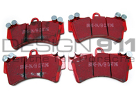 Plaquettes de frein EBC RED 'Road'. Porsche Cayenne 955 4.5L S 2003>> - DP31473C