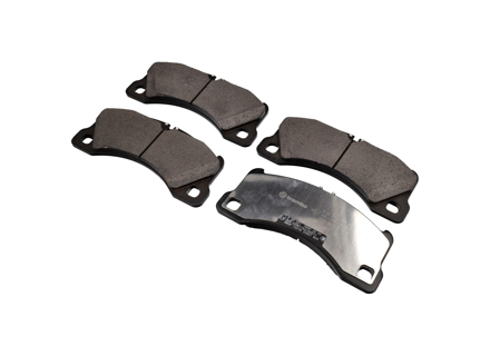 Remblokken, Voor. Porsche 970.2 Panamera 3.6L / 4.8L / Turbo / Diesel / Hybride - 97035194906, P65021, 97035194907, 37695