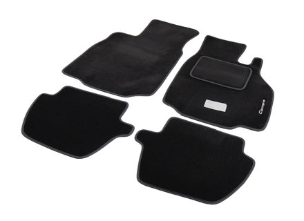 Tapis de sol - Ensemble de quatre pour modèles à conduite à droite. Porsche 996 - 00004480085A10, 00004480085, 00004480081A10