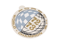 World Champion 1972 / 1973 Window Sticker - 91170110324 World Champion 1972 / 1973 Window Sticker - 91170110324