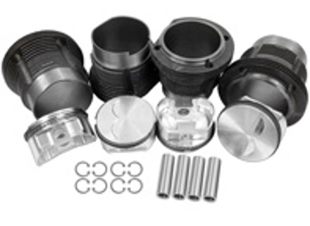 Forged JE piston and liner kit 105mm, 22mm pin stroker. Porsche 914/ VW Type 4 Forged JE piston and liner kit 105mm, 22mm pin stroker. Porsche 914/ VW Type 4