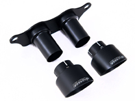 Milltek GT-100 cerakote 黑色排气管饰件。保时捷 991.2 GT3 / GT3 RS Milltek GT-100 cerakote 黑色排气管饰件。保时捷 991.2 GT3 / GT3 RS
