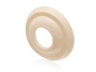 Rosette for door handle and window crank, White. Porsche 356 - 64455289101300 Rosette for door handle and window crank, White. Porsche 356 - 64455289101300