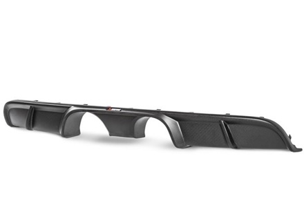 Akrapovic Heckdiffusor aus Kohlefaser – Matt für Porsche 991.2 Carrera / S / 4 / 4S / GTS 2017>> - 99150581104, 99150581104OK1 - DI-PO/CA/3