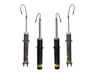 Front & Rear Shock Absorbers package, SET OF 4. Porsche 991.1 Turbo 2014-16 with PASM - 99134304516, 99134304528, 99134304545, 99134304558, 991343045A5, 99133305326, 99133305310