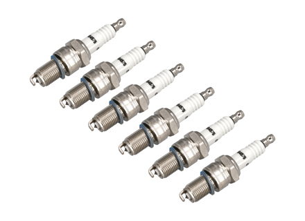 Iridium spark plugs (PACK OF 6). Porsche 930 Turbo 1975-89 - 99917012890, 99917012891 - W3DP0, 0241256517