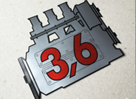 Adesivo motore lunotto posteriore 3.6L per Porsche 911 (964) - 91170110200