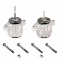 Engine mounts & bolts, SET OF 2. Porsche 970 Panamera 2011-16 - 94837505712, 94837505812, 94837505711, 94837505811, 94837505713, 94837505813